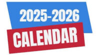 School Calendar 2025- 2026