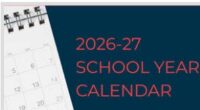 School Calendar 2026- 2027